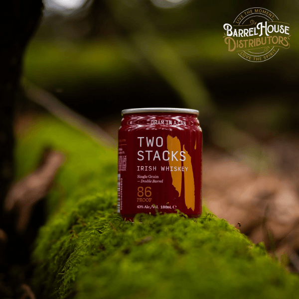 Two Stacks Dram In A Can - Single Grain 4pk